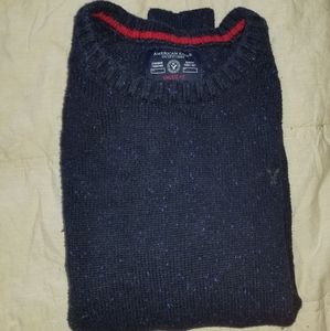 AEO crewneck blue sweater